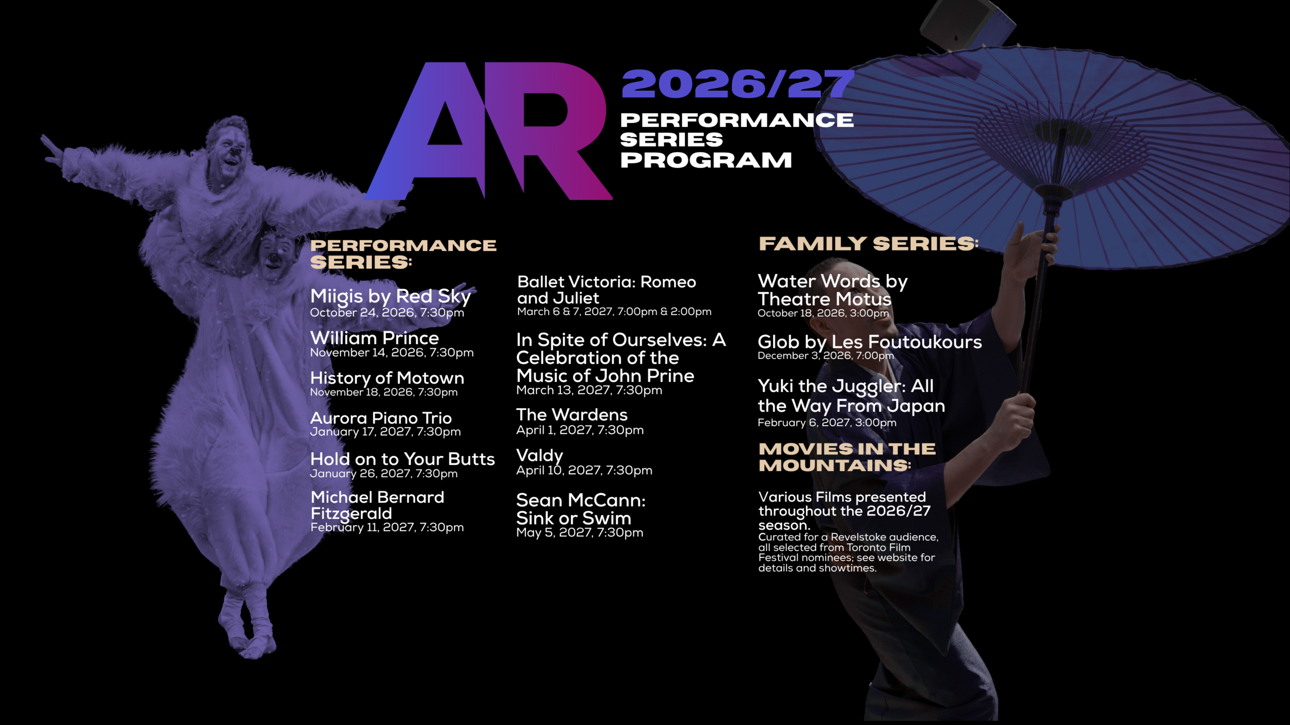 website header